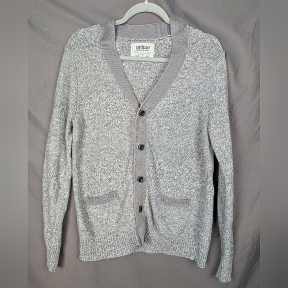 Urban Pipeline gray small cardigan for men - Picture 10 of 10